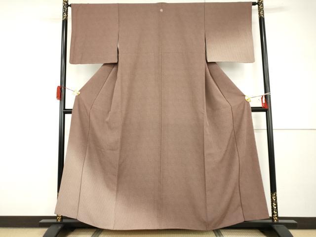 平和屋着物●江戸小紋　訪問着　大小あられ　正絹　逸品　AABH8889cs