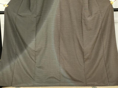 平和屋着物●本塩沢　訪問着　やまだ織　霞文　正絹　逸品　AABH8891cs