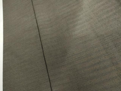 平和屋着物●本塩沢　訪問着　やまだ織　霞文　正絹　逸品　AABH8891cs