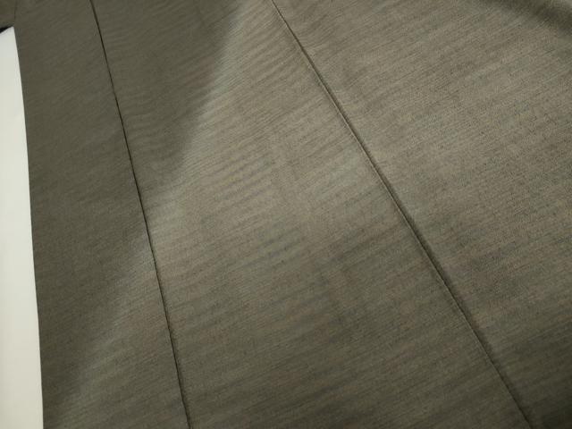 平和屋着物●本塩沢　訪問着　やまだ織　霞文　正絹　逸品　AABH8891cs