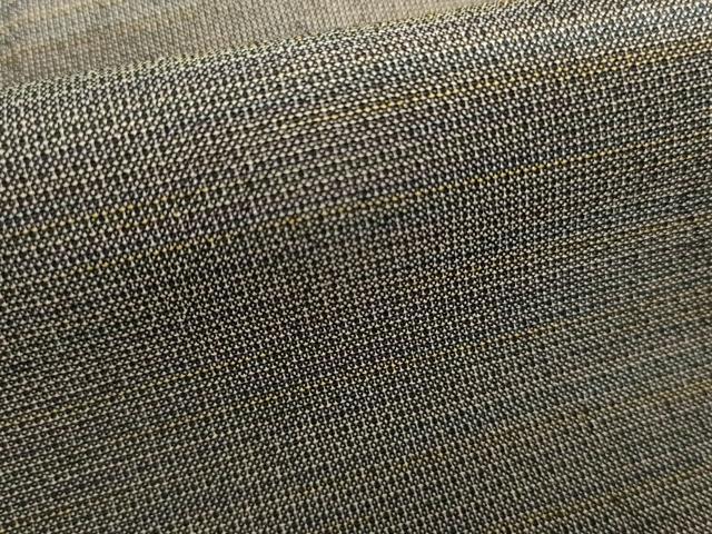 平和屋着物●本塩沢　訪問着　やまだ織　霞文　正絹　逸品　AABH8891cs