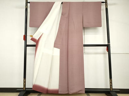 平和屋着物●江戸小紋　行儀　正絹　逸品　AABH8895cs