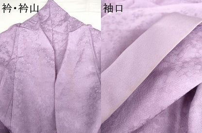 平和屋着物●豪華振袖　草花文　暈し染め　正絹　逸品　AABH8912cs