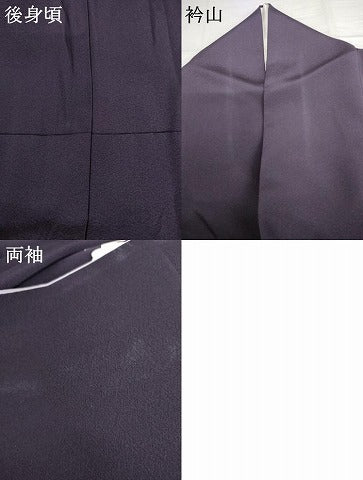 平和屋着物●本加賀友禅作家　菊田宏幸　訪問着　枝花文　正絹　逸品　AABH8921cs