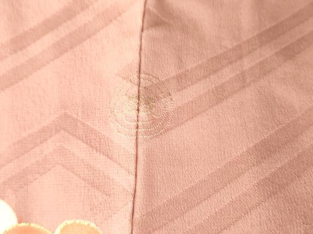 平和屋着物●アンティーク　大正ロマン　訪問着　飾花文　金彩　正絹　逸品　AABH8929cs