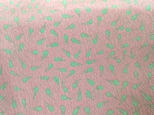 平和屋着物●長襦袢　無双仕立て　成り物　正絹　逸品　AABH8930cs