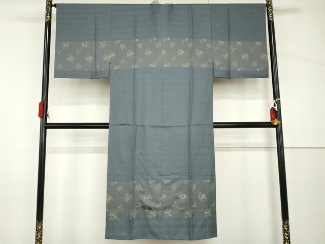 平和屋着物●男性　長襦袢　袷　隈取　正絹　逸品　AABH8935cs