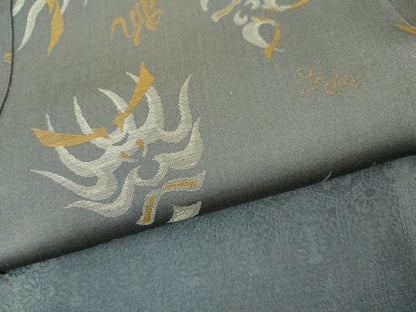 平和屋着物●男性　長襦袢　袷　隈取　正絹　逸品　AABH8935cs