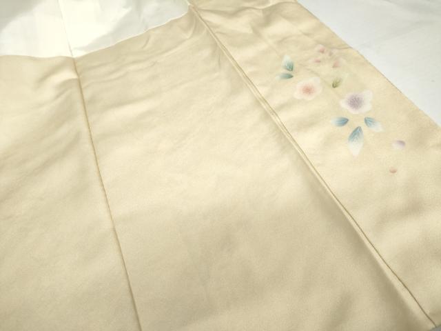 平和屋着物○訪問着 駒刺繍 絞り 地紙吉祥草花文 暈し