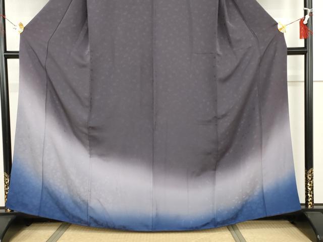 平和屋着物●巨匠　前田華清　訪問着　霞文　暈し染め　正絹　逸品　AABH8941cs