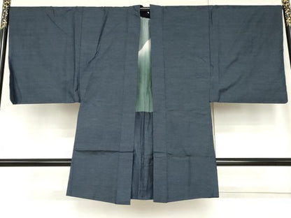 平和屋着物●男性　本場大島紬　アンサンブル　亀甲絣　正絹　逸品　AABH8942cs