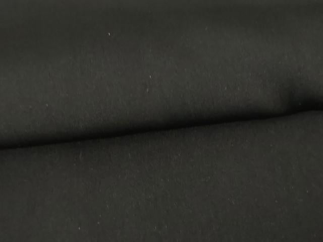 平和屋着物●男性　黒紋付　正絹　逸品　AABH8950cs