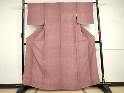 平和屋着物●江戸小紋　作家物　鮫小紋柄　正絹　逸品　未使用　AABH8956cs