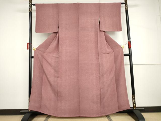 平和屋着物●江戸小紋　作家物　鮫小紋柄　正絹　逸品　未使用　AABH8956cs