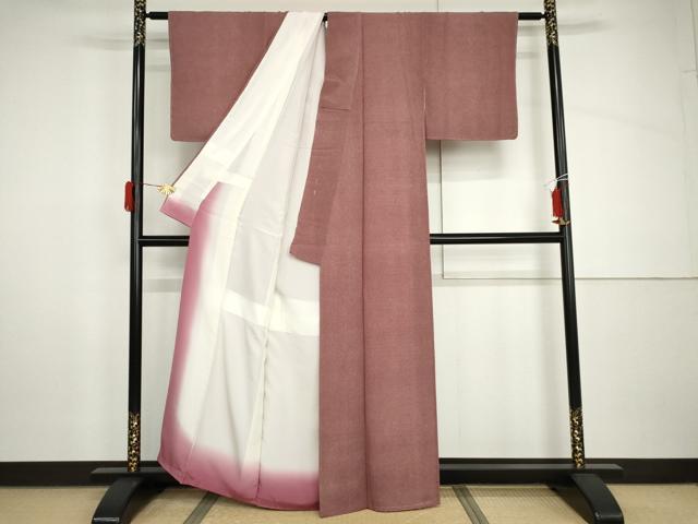 平和屋着物●江戸小紋　作家物　鮫小紋柄　正絹　逸品　未使用　AABH8956cs