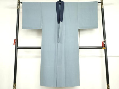 平和屋着物●男性　長襦袢　袷　手描き　虎　金彩　正絹　逸品　AABH8986cs