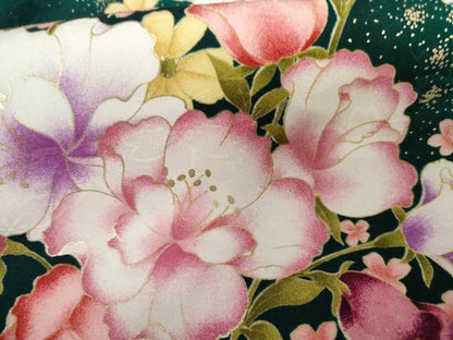 平和屋着物●「anan」ブランド　小振袖　二尺袖　草花文　暈し染め　AABH8997cs