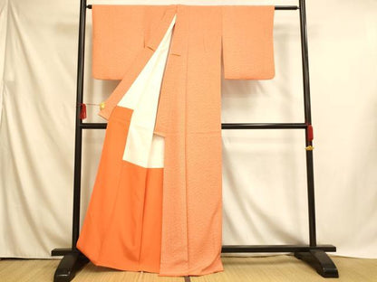 平和屋着物■江戸小紋　風景文　正絹　逸品　AABH9004fw