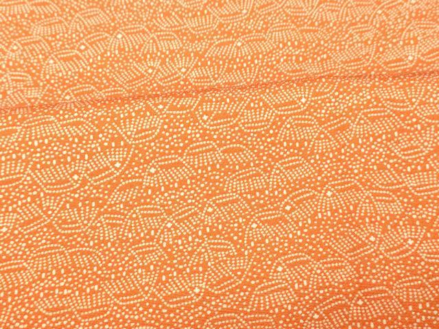 平和屋着物■江戸小紋　風景文　正絹　逸品　AABH9004fw