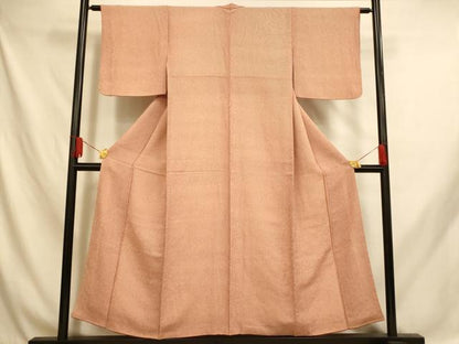 平和屋着物■江戸小紋　縞　正絹　逸品　AABH9015fw