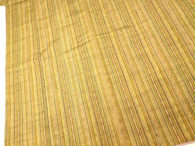 平和屋着物■上質な紬　花間道　正絹　逸品　AABH9025fw