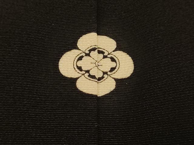 平和屋着物■豪華黒留袖　作家物　駒刺繍　北野大茶湯　松　金彩　正絹　逸品　AABH9029fw
