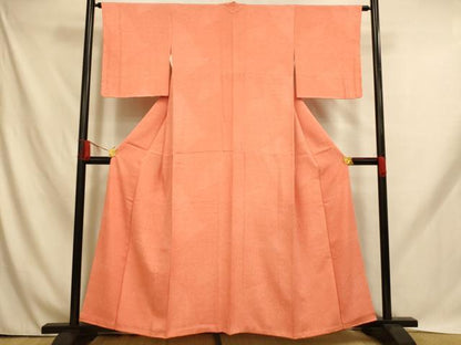 平和屋着物■木下正夫 江戸小紋 吉祥花文様 正絹 逸品 AABH9033fw