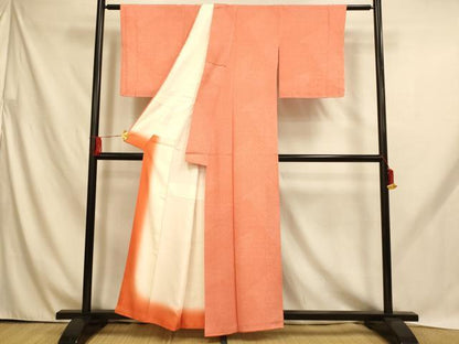 平和屋着物■木下正夫 江戸小紋 吉祥花文様 正絹 逸品 AABH9033fw