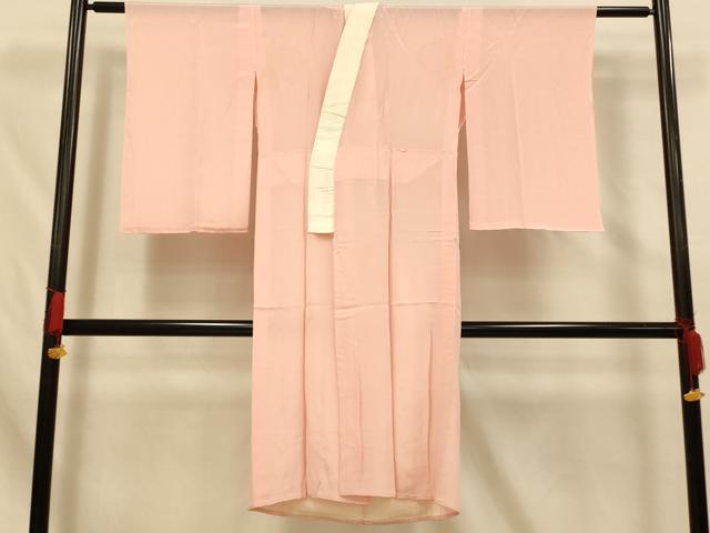 平和屋着物■長襦袢　単衣　虹色　正絹　逸品　AABH9038fw