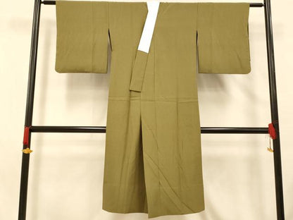 平和屋着物■長襦袢 無双仕立て 縞 正絹 逸品 未使用 AABH9058fw