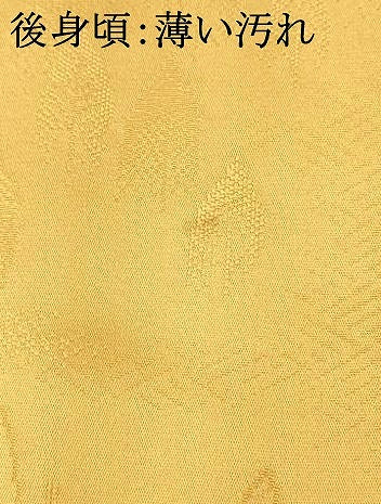 平和屋着物■上質な色無地 樹林地紋 枯色 正絹 逸品 AABH9061fw