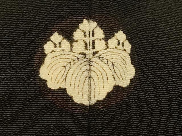 平和屋着物■豪華黒留袖　刺繍　鳳凰桐丸文　金銀糸　金彩　正絹　逸品　AABH9100fw