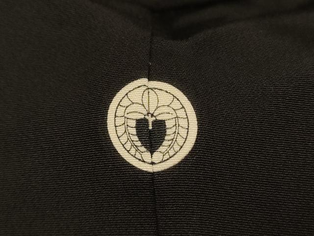 平和屋着物■豪華黒留袖 風景文 金銀彩 正絹 逸品 AABH9101fw