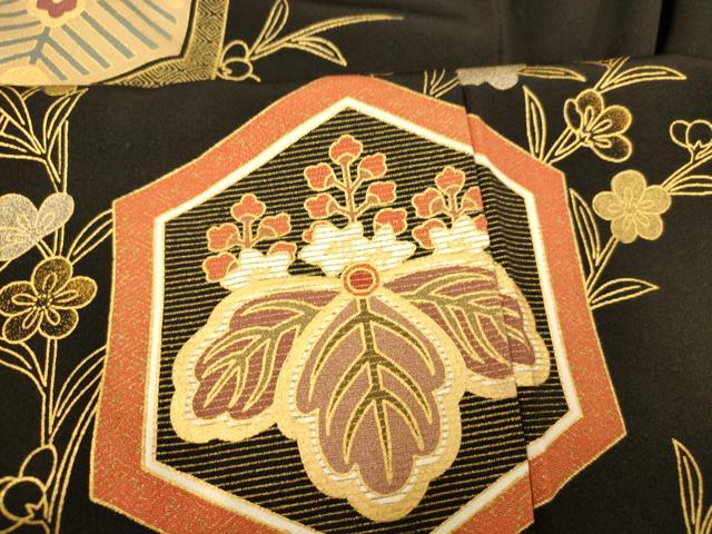 平和屋着物■豪華黒留袖 駒刺繍 辻が花 金彩 正絹 逸品 AABH9103fw