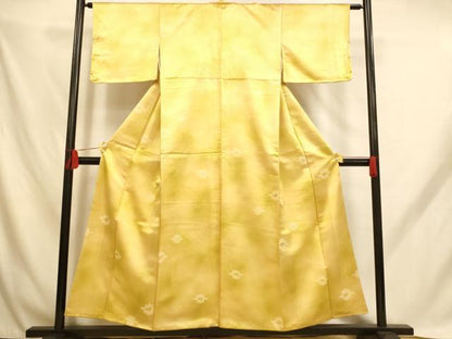 平和屋着物■小紋　霞松皮菱文　暈し染め　洗える着物　AABH9161fw