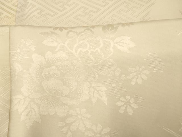 平和屋着物■長襦袢　袷　草花地紋　暈し染め　正絹　逸品　AABH9197fw