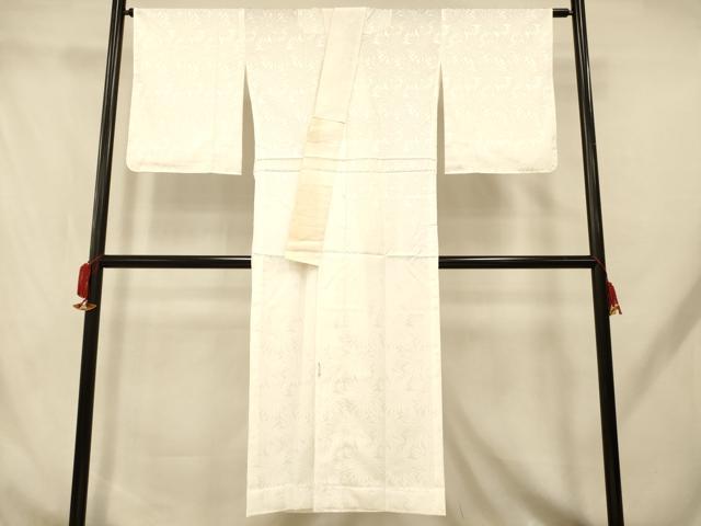 平和屋着物■長襦袢　無双仕立て　菊地紋　洗える着物　AABH9208fw