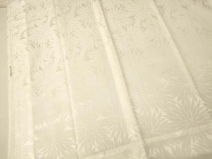 平和屋着物■長襦袢　無双仕立て　菊地紋　洗える着物　AABH9208fw