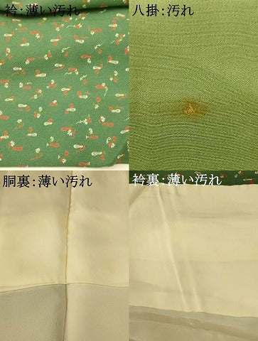 平和屋着物■上質な小紋 成り物 正絹 逸品 AABH9216fw