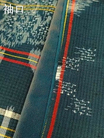 平和屋着物■上質な紬　枝花間道　正絹　逸品　AABH9230fw