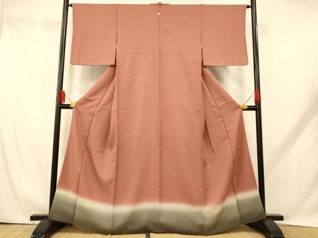 平和屋着物■豪華色留袖　横段霞文　暈し染め　正絹　逸品　AABH9245fw
