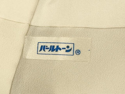 平和屋着物■訪問着　草花文　刺繍　たたき染め　金彩　正絹　逸品　AABH9246fw