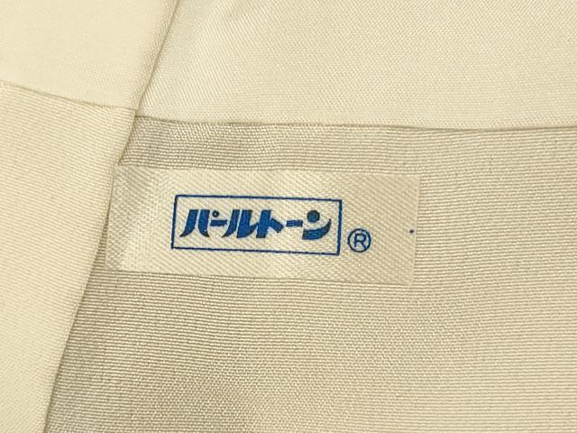 平和屋着物■訪問着　草花文　刺繍　たたき染め　金彩　正絹　逸品　AABH9246fw