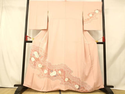 平和屋着物■訪問着 辻が花 絞り 正絹 逸品 AABH9255fw