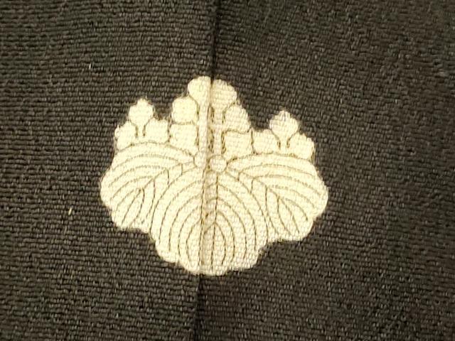 平和屋着物■豪華黒留袖 飛鶴松竹梅文 金彩 正絹 逸品 AABH9258fw
