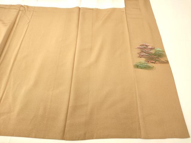 平和屋着物■豪華色留袖 手描き 風景文 暈し染め 金彩 正絹 逸品 AABH9260fw
