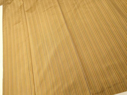 平和屋着物■上質な紬 縞 正絹 逸品 AABH9264fw