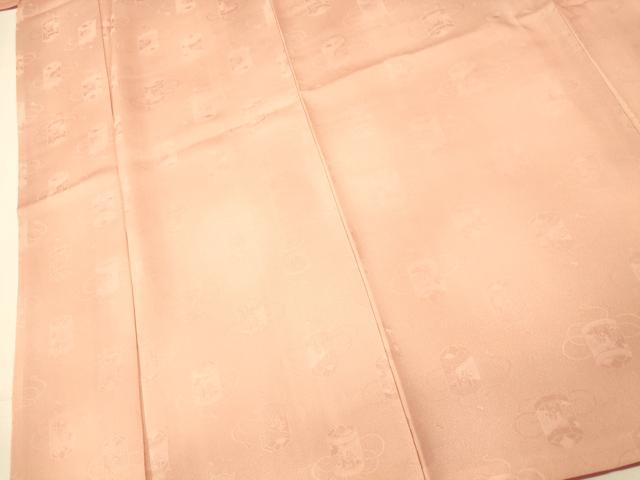 平和屋着物■上質な小紋 貝桶地紋 暈し染め 正絹 逸品 AABH9268fw