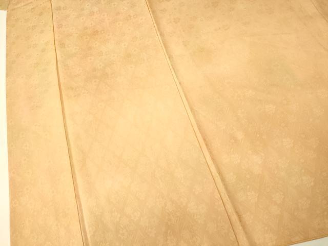 平和屋着物■上質な小紋　草花霞文　暈し染め　正絹　逸品　AABH9303fw