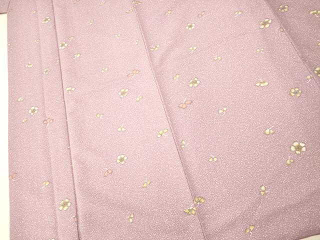 平和屋着物■小紋　舞桜文　たたき染め　洗える着物　AABH9314fw